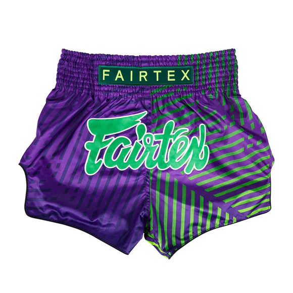 Fairtex Racer Purple Muay Thai Shorts