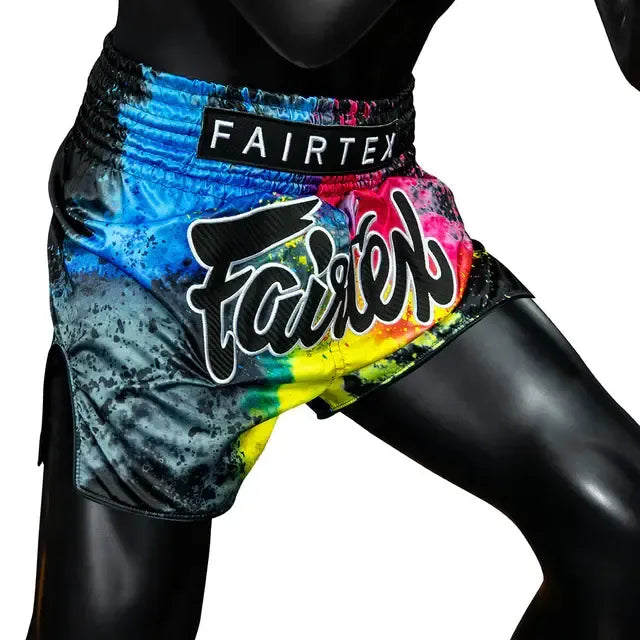 Fairtex Black Acid Jazz Muay Thai Shorts