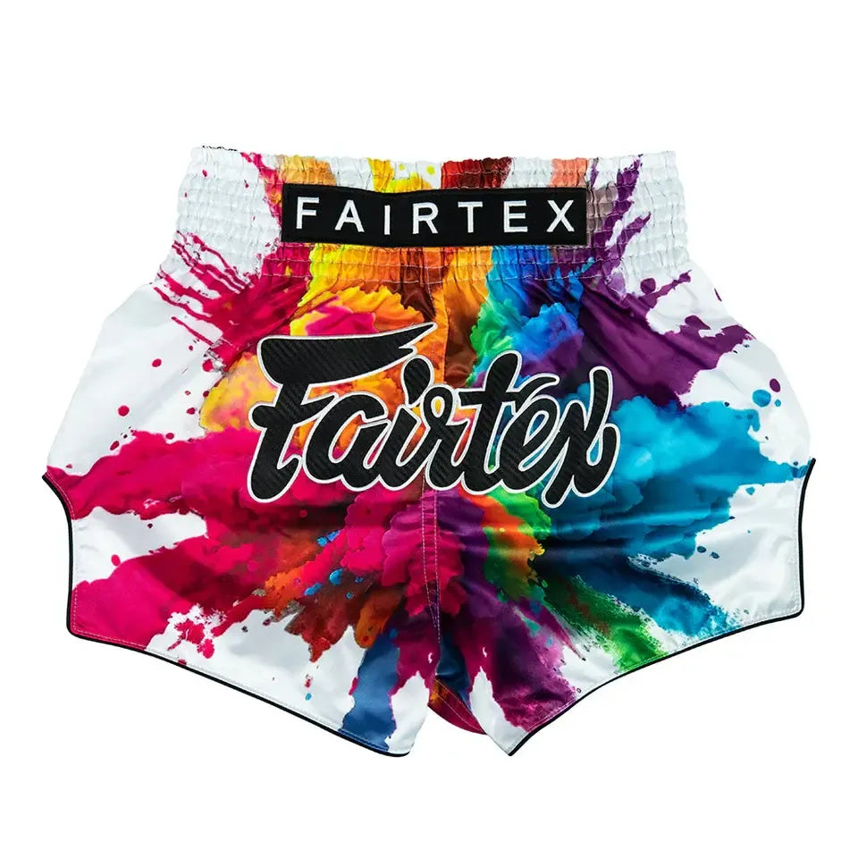 Fairtex White Funky Soul Muay Thai Shorts