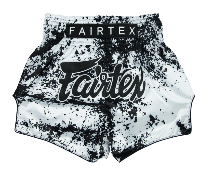 Fairtex Grunge White Muay Thai Shorts