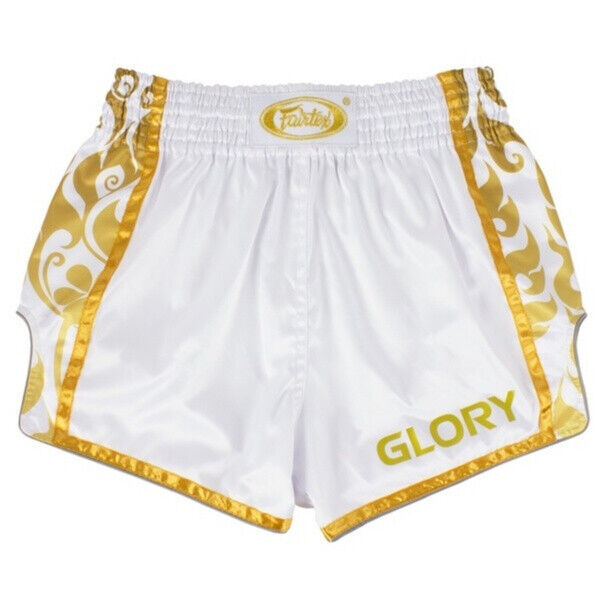 Fairtex Glory White Muay Thai Shorts