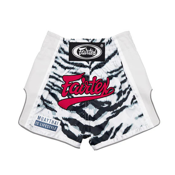 White Tiger Kids Muay Thai Shorts $69.00