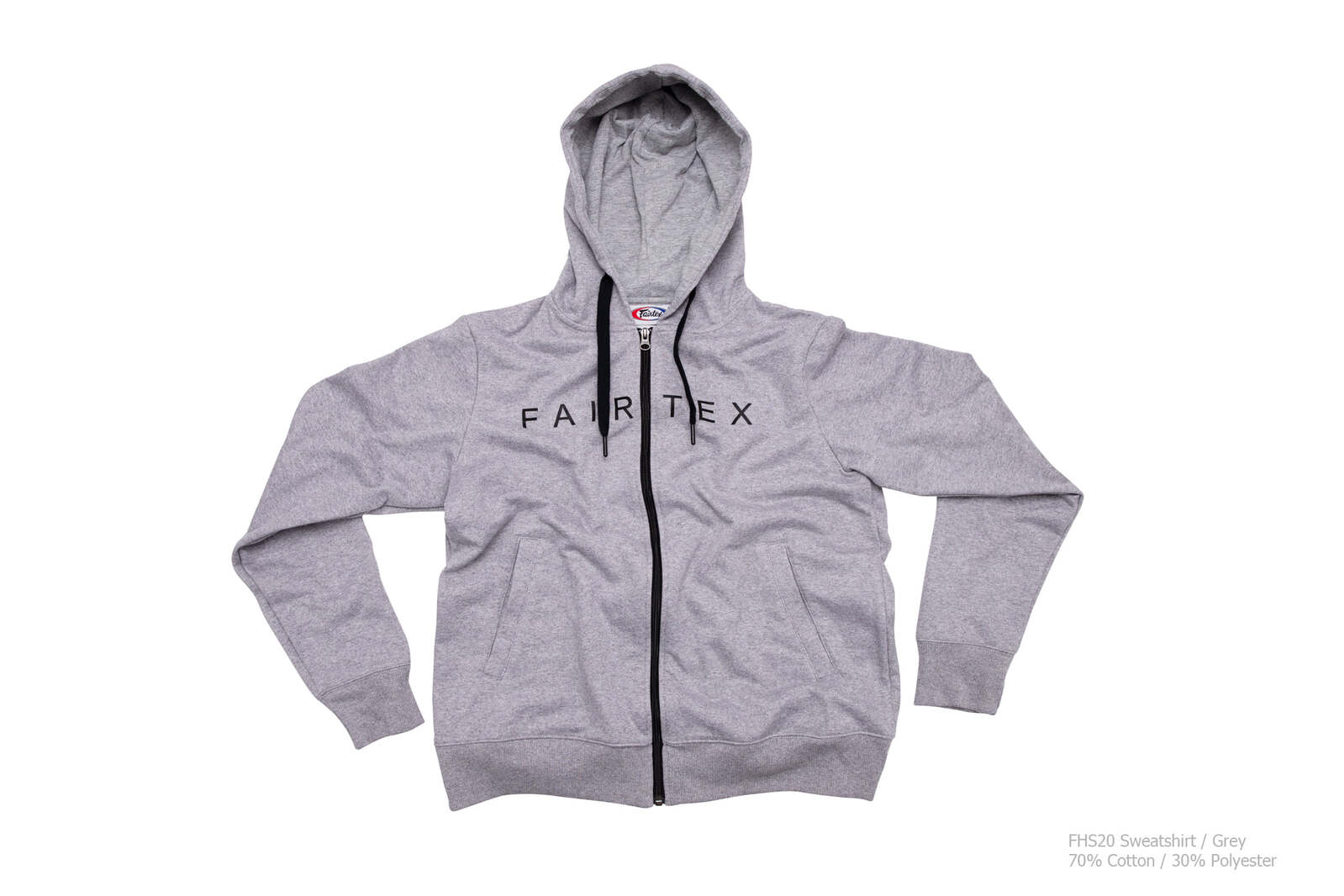 Fairtex Sweatshirt Hoodie with Zip