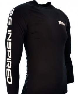 Fairtex Long Sleeve Rash Guard - Black