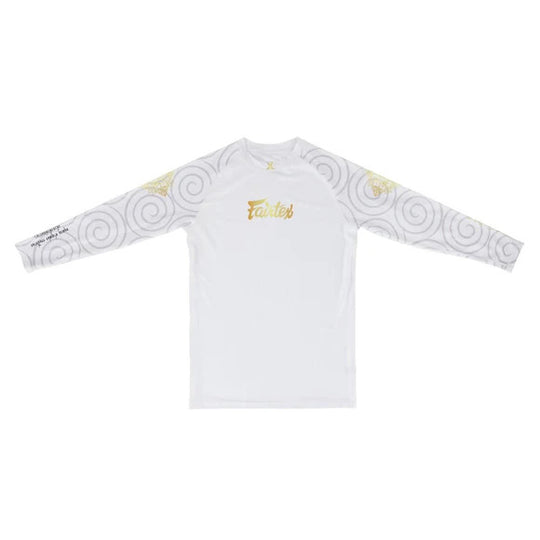 Fairtex 'Hanuman' White Rash Guard