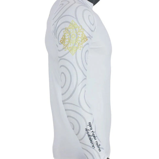 Fairtex 'Hanuman' White Rash Guard