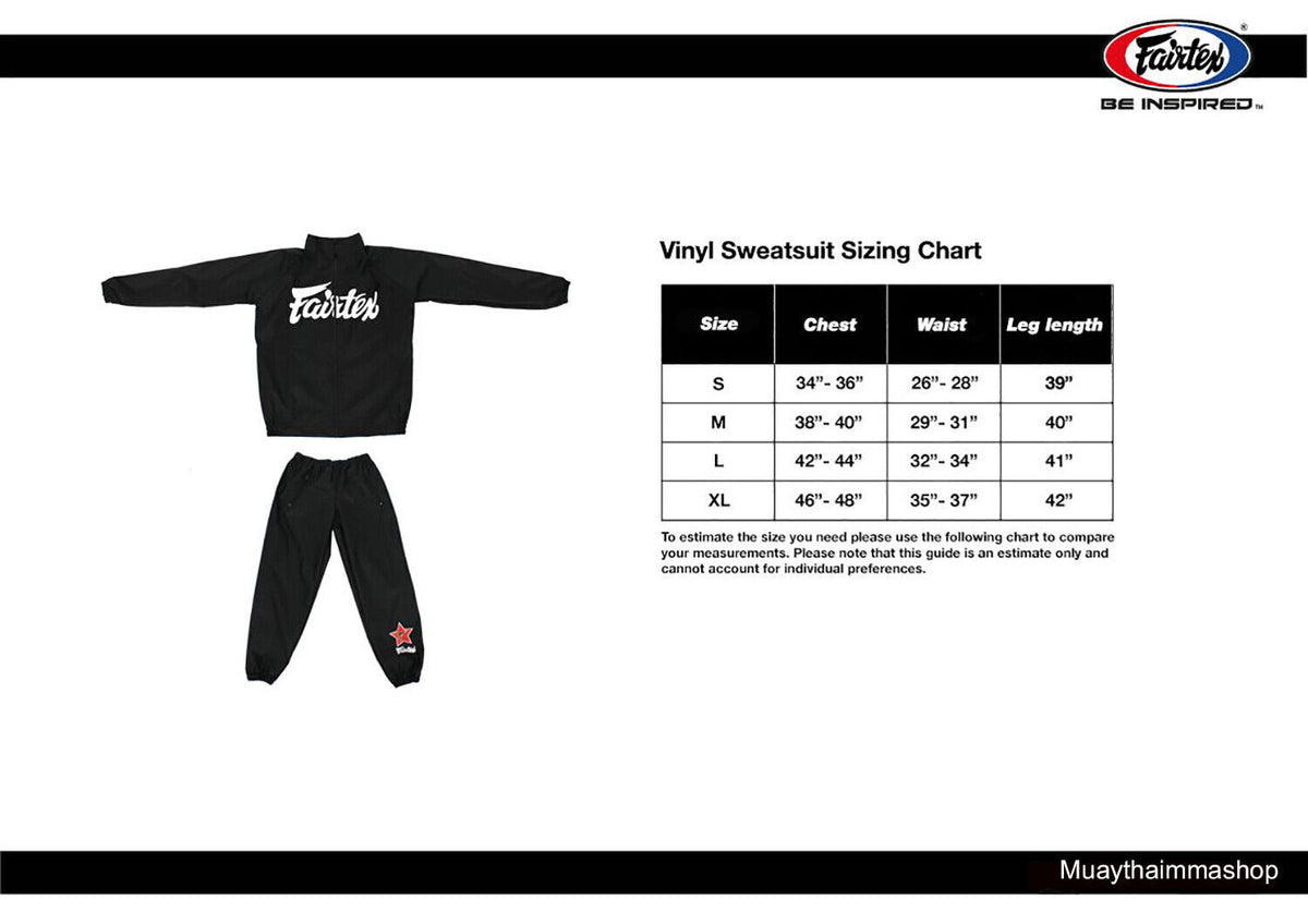 Fairtex Sweat/Sauna Suit