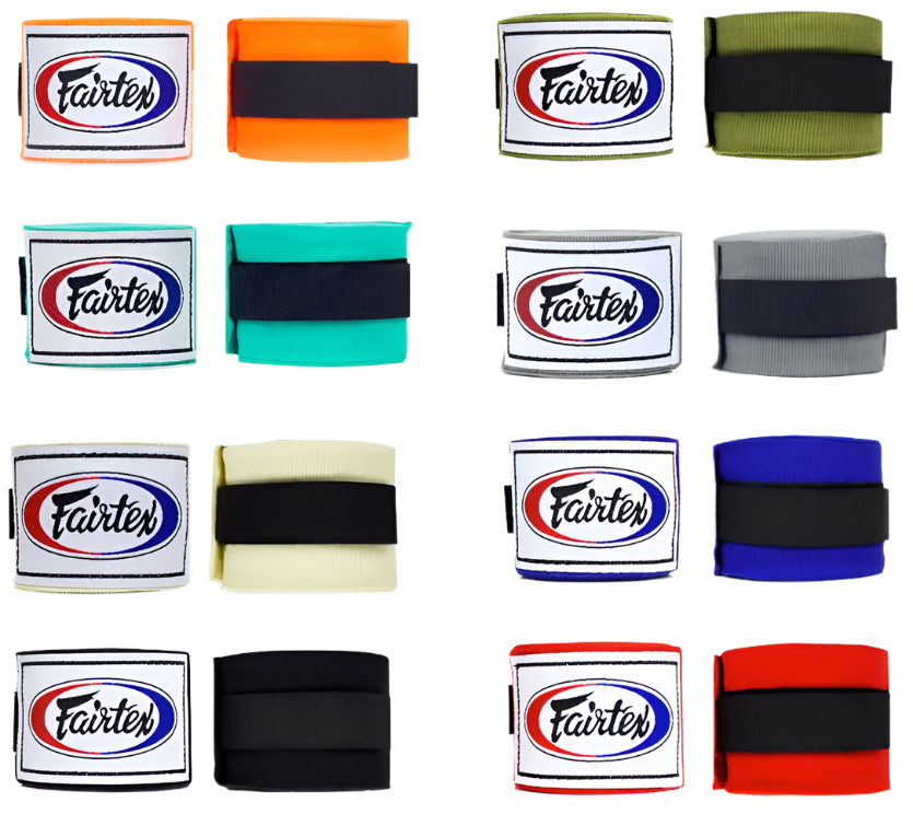 Hw2 Color Fairtex Elasticised Hand Wraps HW2 Multi Colors