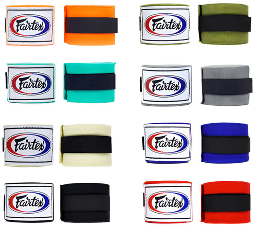 Fairtex Elasticised Hand Wraps HW2 Multi Colors