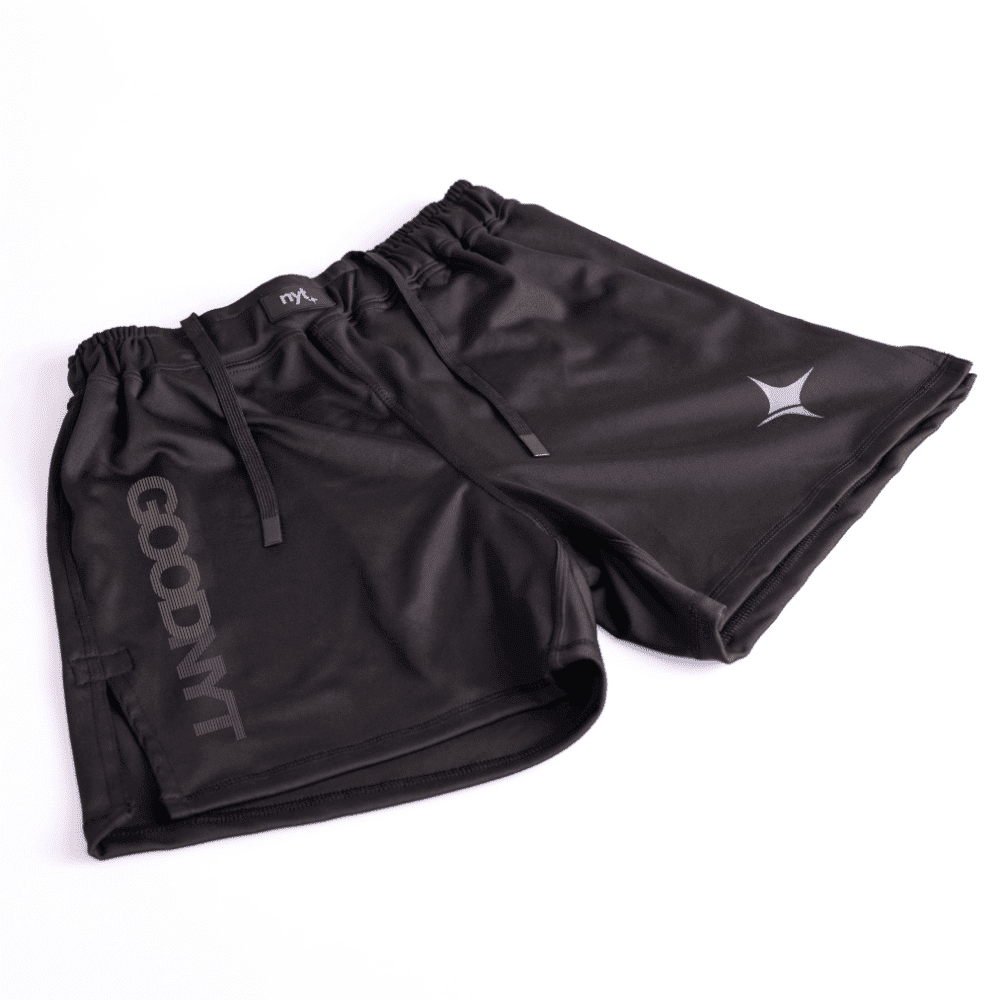 GOODNYT No-Gi Fight Shorts MMA Shorts NYT Black/Smoke X Small