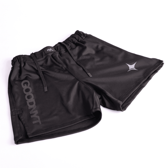 GOODNYT No-Gi Fight Shorts MMA Shorts NYT Black/Smoke X Small