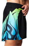 Engage Nebula 2-in-1 Gladiator Shorts - Blue
