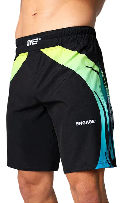 Engage Nebula 2-in-1 Gladiator Shorts - Blue