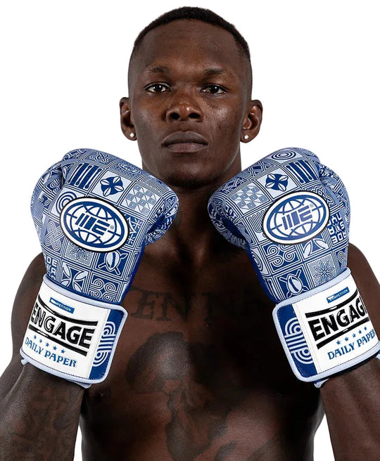 Engage Daily Paper x Adesanya Pro Tech Boxing Gloves - 16 oz