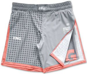 Engage Grid Tech 2-in-1 Gladiator Shorts - Grey