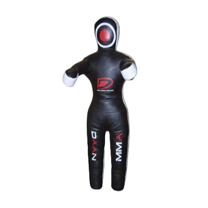 DAAN MMA Elite Grappling Dummy Premium Leather Power Partner - White