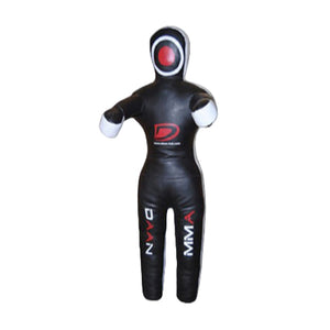 DAAN MMA Elite Grappling Dummy Premium Leather Power Partner - White