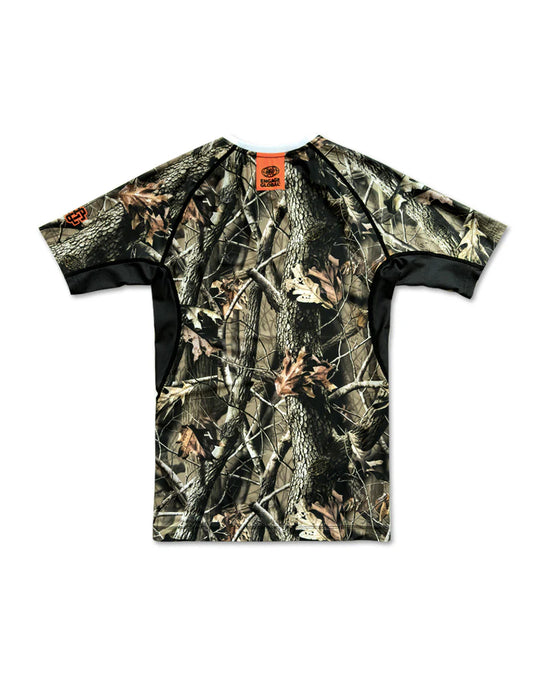 Engage Real Camo Short Sleeve Rash Guard