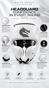 Morgan White Knight Combat Head Guard