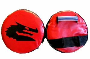 Morgan Vinyl Target Pads Red/Black - Pair