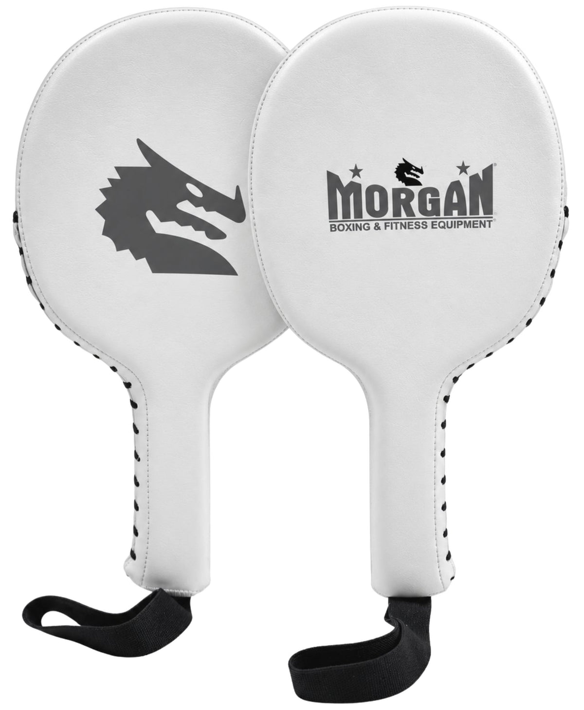 Morgan White Knight Punch Paddles - Pair