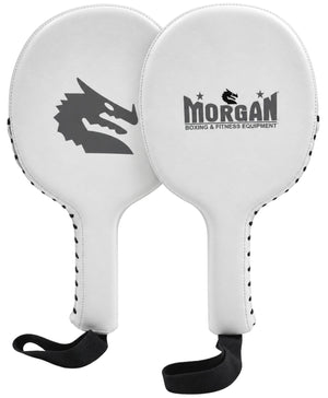 Morgan White Knight Punch Paddles - Pair