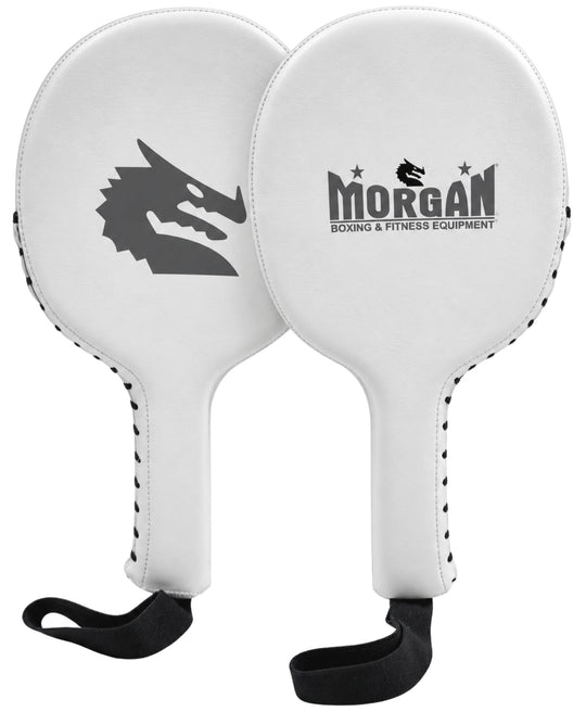 Morgan White Knight Punch Paddles - Pair