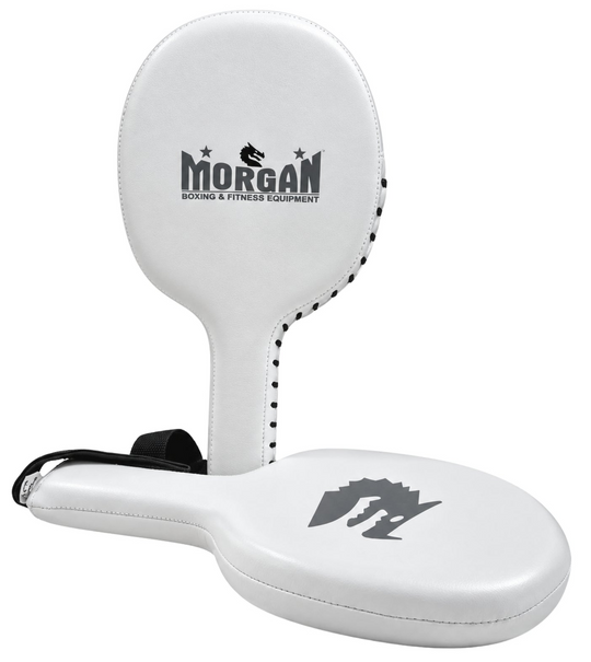 Morgan White Knight Punch Paddles - Pair