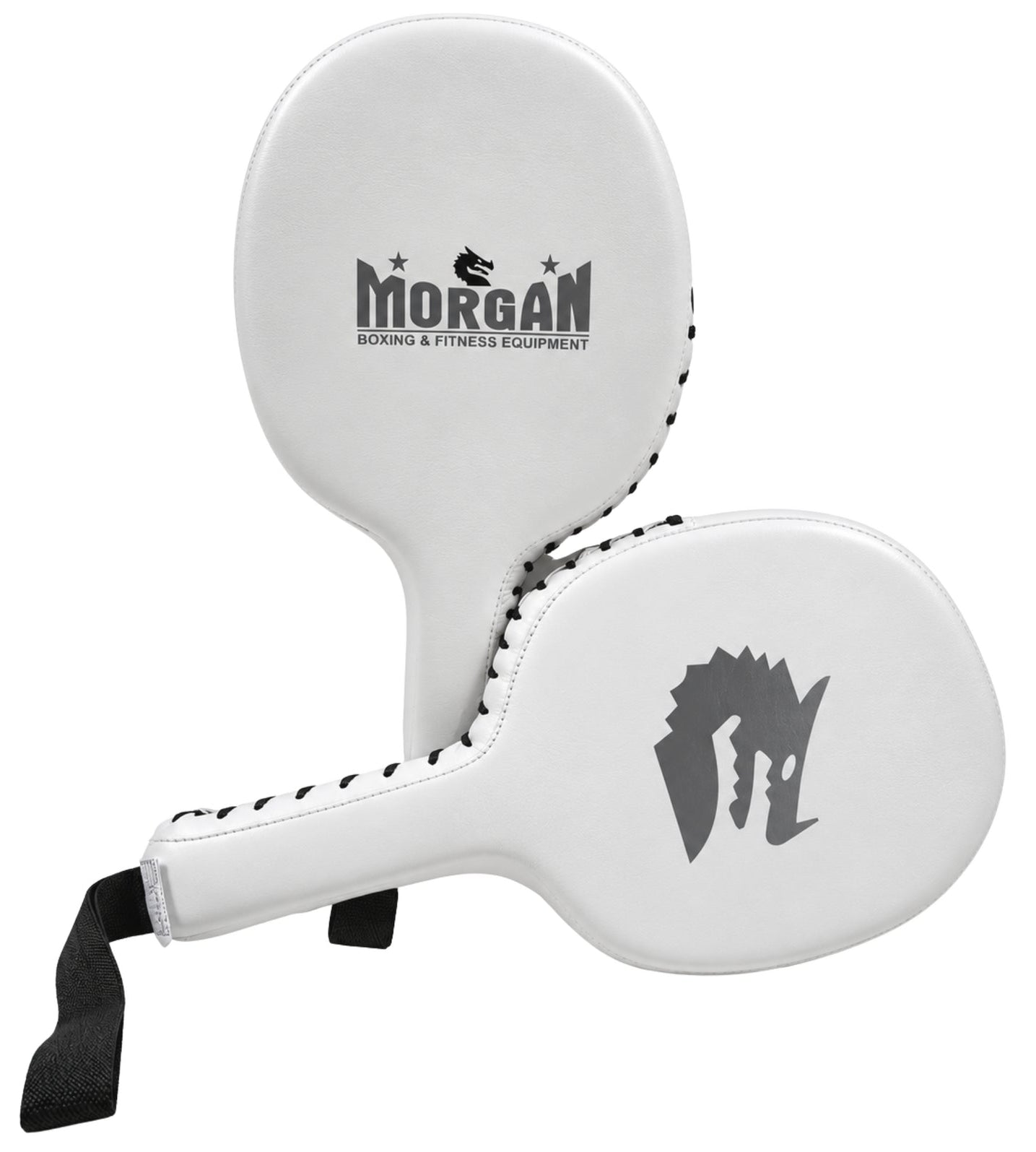 Morgan White Knight Punch Paddles - Pair