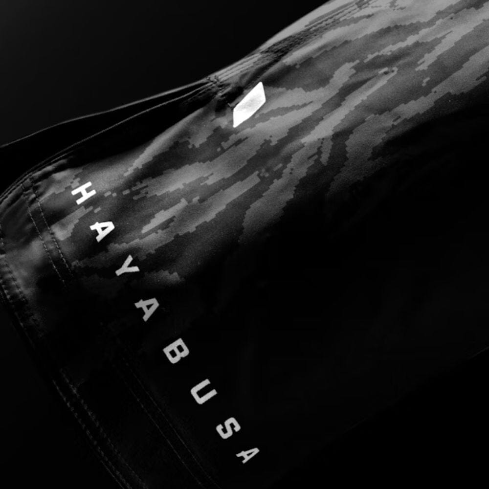 Hayabusa Apex 3/4 Thigh Fight Shorts - Carbon Black