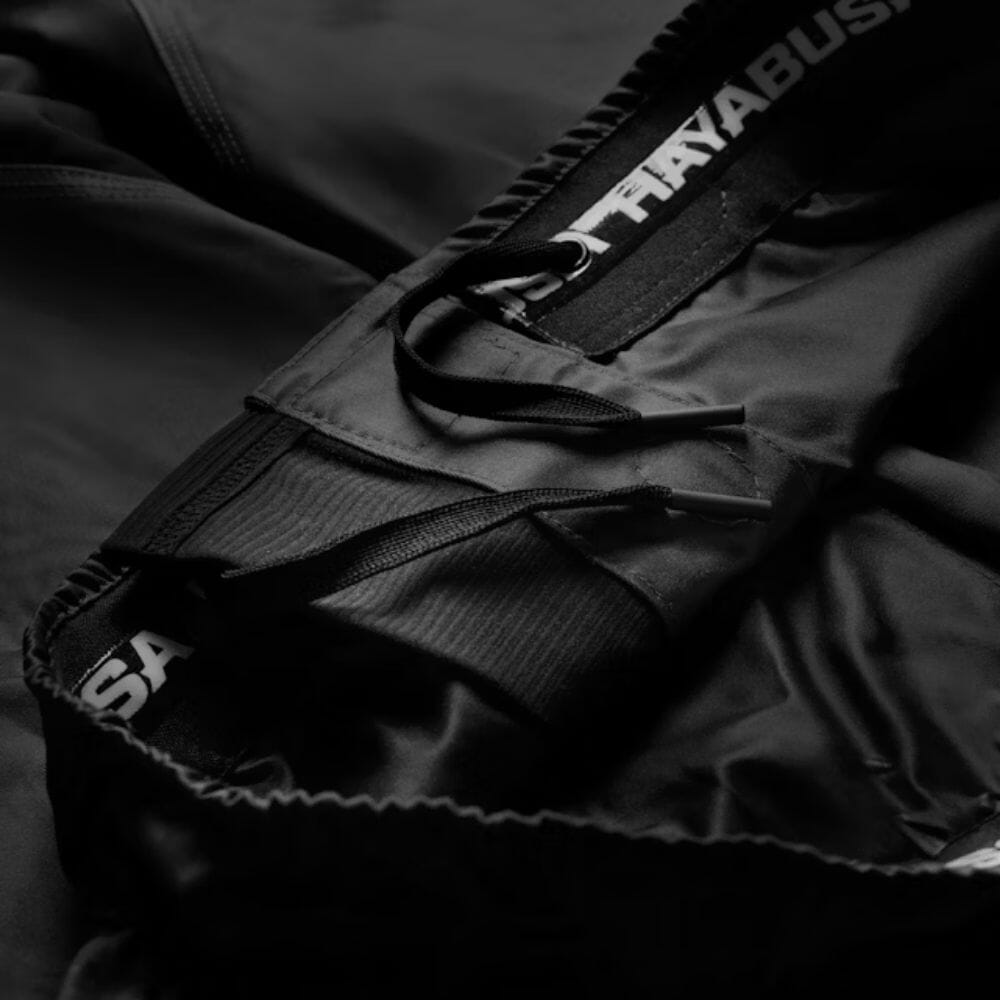Hayabusa Apex 3/4 Thigh Fight Shorts - Carbon Black