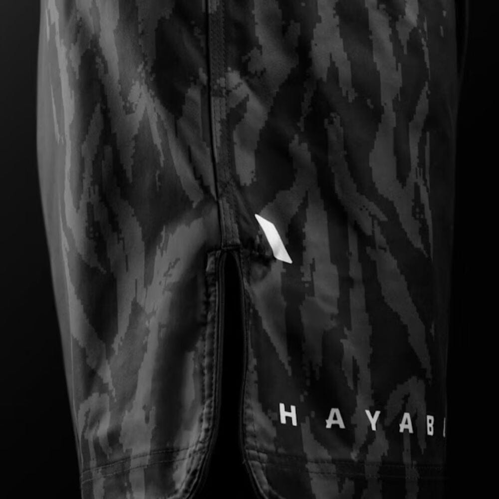 Hayabusa Apex 3/4 Thigh Fight Shorts - Carbon Black