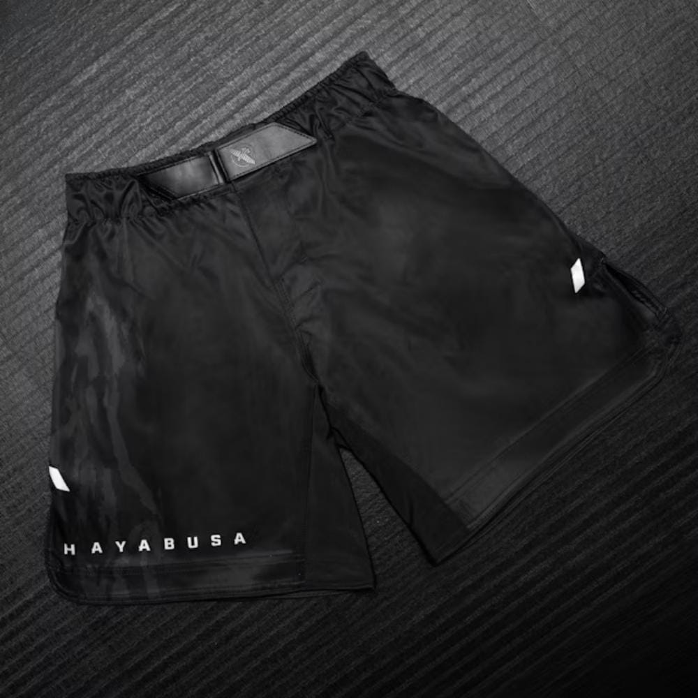 Hayabusa Apex 3/4 Thigh Fight Shorts - Carbon Black