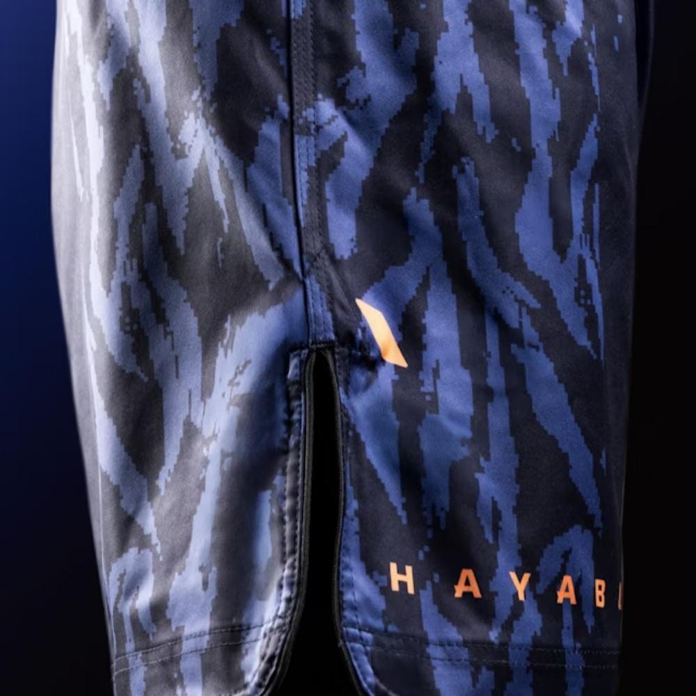 Hayabusa Apex 3/4 Thigh Fight Shorts - Dusk Blue