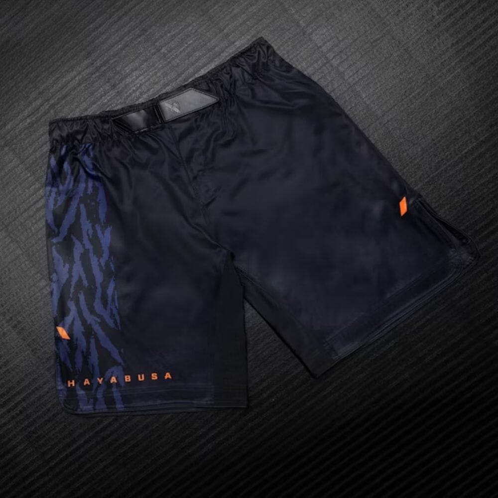 Hayabusa Apex 3/4 Thigh Fight Shorts - Dusk Blue