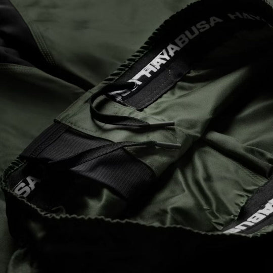 Hayabusa Apex 3/4 Thigh Fight Shorts - Forest Green