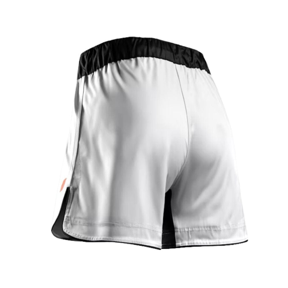 Hayabusa Apex 3/4 Thigh Fight Shorts - Ash White