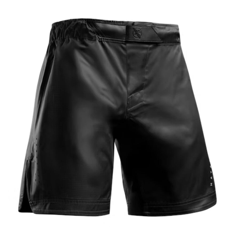 Hayabusa Core 3/4 Thigh Fight Shorts - Black