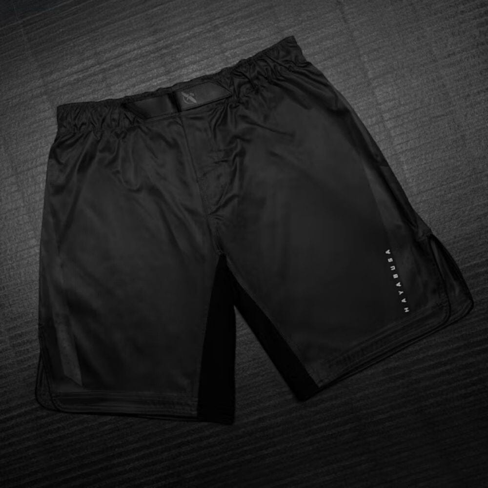 Hayabusa Core 3/4 Thigh Fight Shorts - Black