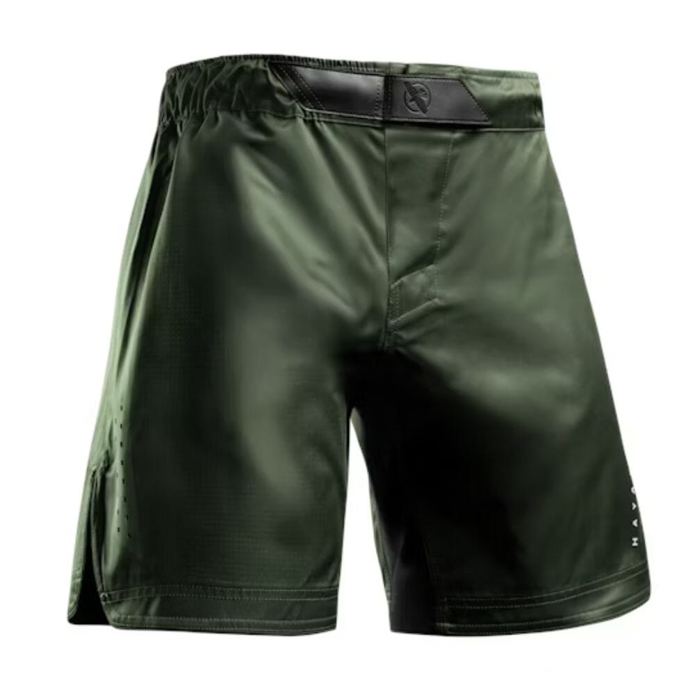 Hayabusa Core 3/4 Thigh Fight Shorts - Green