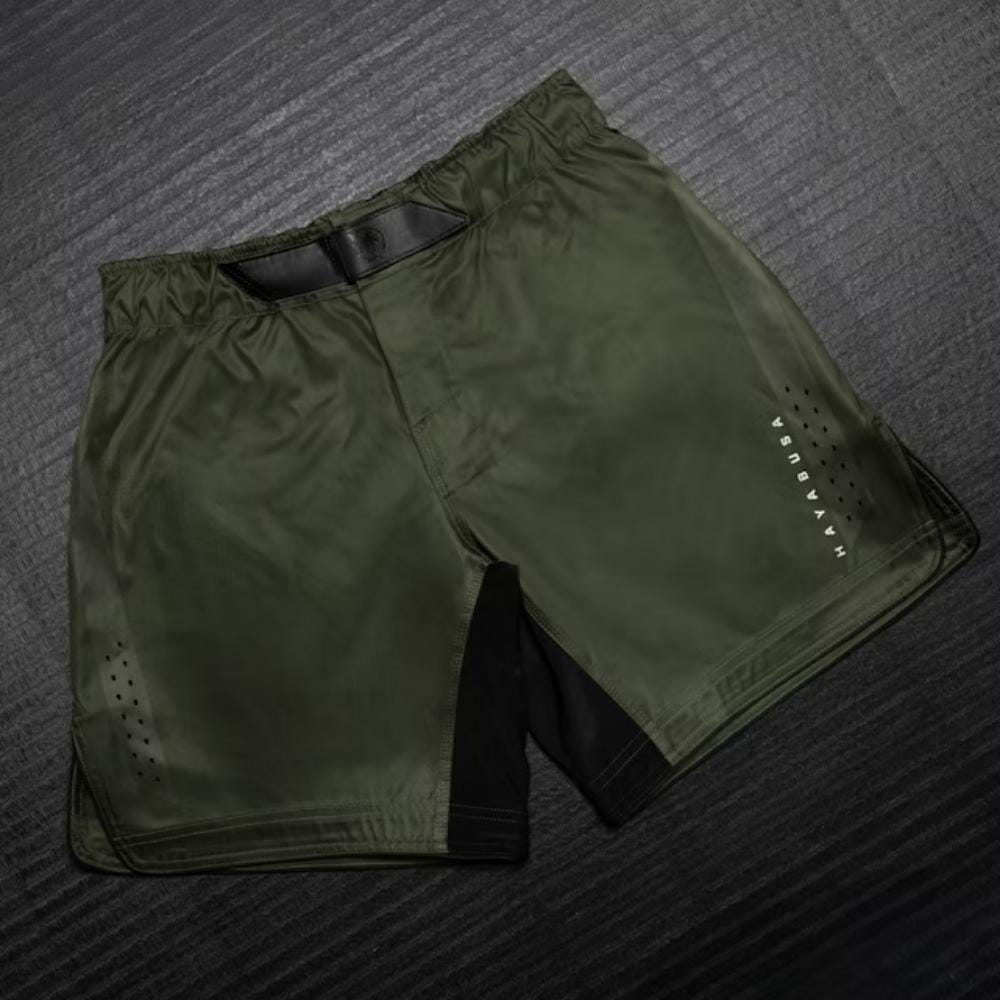 Hayabusa Core 3/4 Thigh Fight Shorts - Green