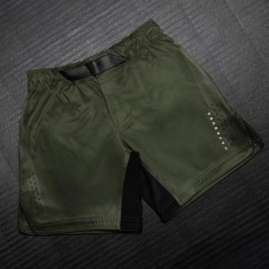 Hayabusa Core 3/4 Thigh Fight Shorts - Green
