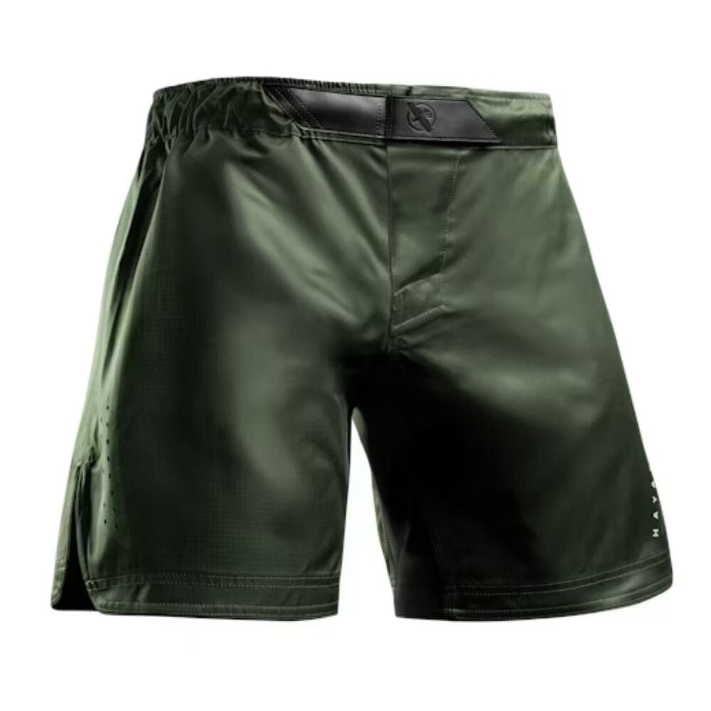 Hayabusa Core Mid Thigh Fight Shorts - Green