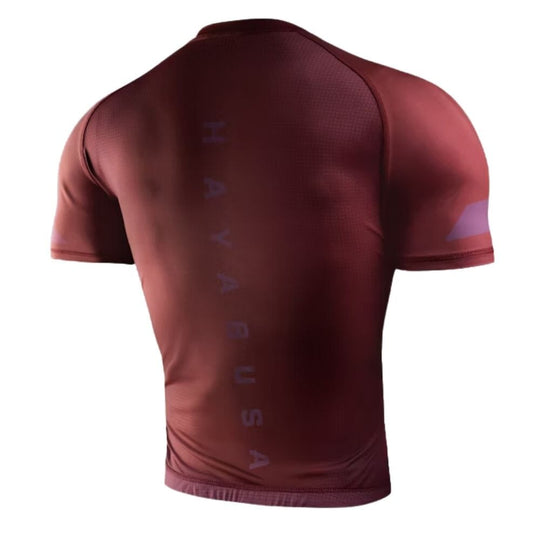 Hayabusa Core Short Sleeve Rashguard - Red