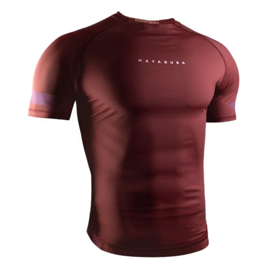 Hayabusa Core Short Sleeve Rashguard - Red