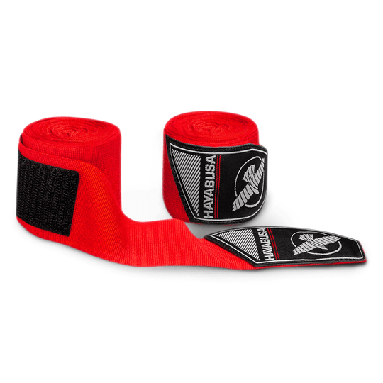Hayabusa Perfect Stretch Hand Wraps - Red - 180-inch