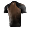 Hayabusa Pro Ranked Short Sleeve Rashguard - Brown