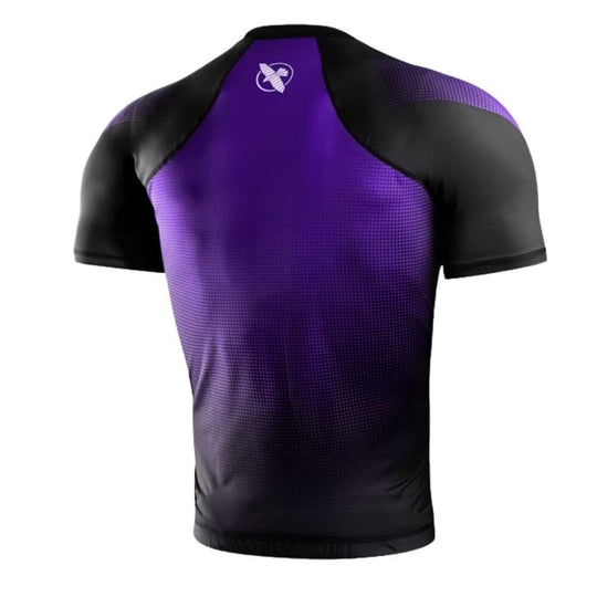 Hayabusa Pro Ranked Short Sleeve Rashguard - Purple
