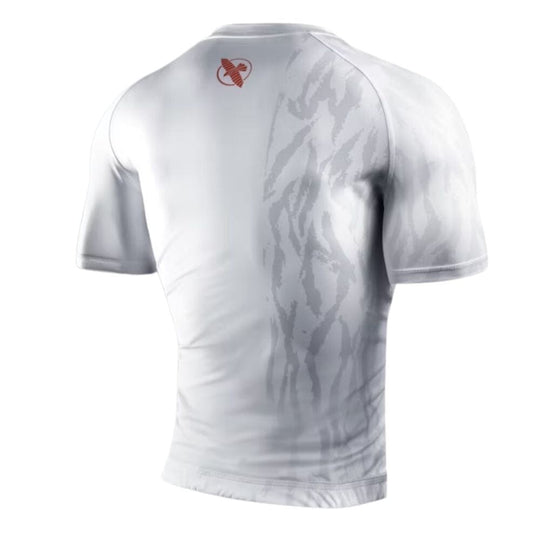 Hayabusa Apex Short Sleeve Rashguard - Ash White