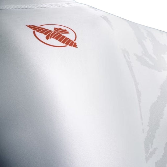Hayabusa Apex Short Sleeve Rashguard - Ash White